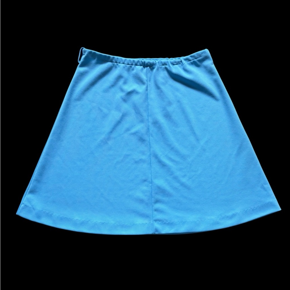 Blue A-Line Vintage 70’s Skirt